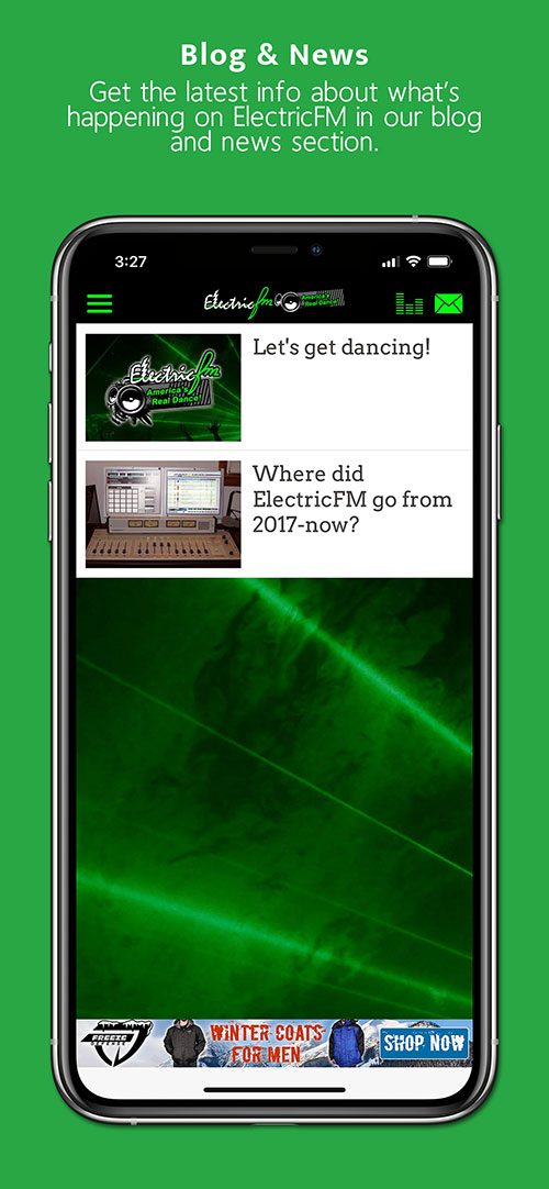 ElectricFM Commercial-free Dance Radio