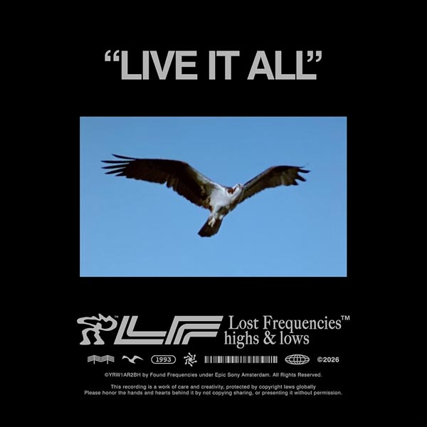 LOST FREQUENCIES - LIVE IT ALL