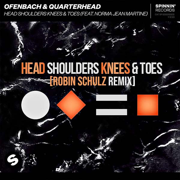 OFENBACH & QUARTERHEAD F/ NORMA JEAN MARTINE - HEAD SHOULDERS KNEES & TOES (ROBIN SCHULZ REMIX)